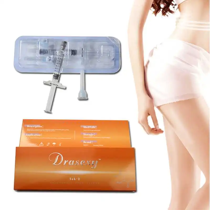  Hot selling 10ml cross linked hylauronic acid filler Injection For Buttocks