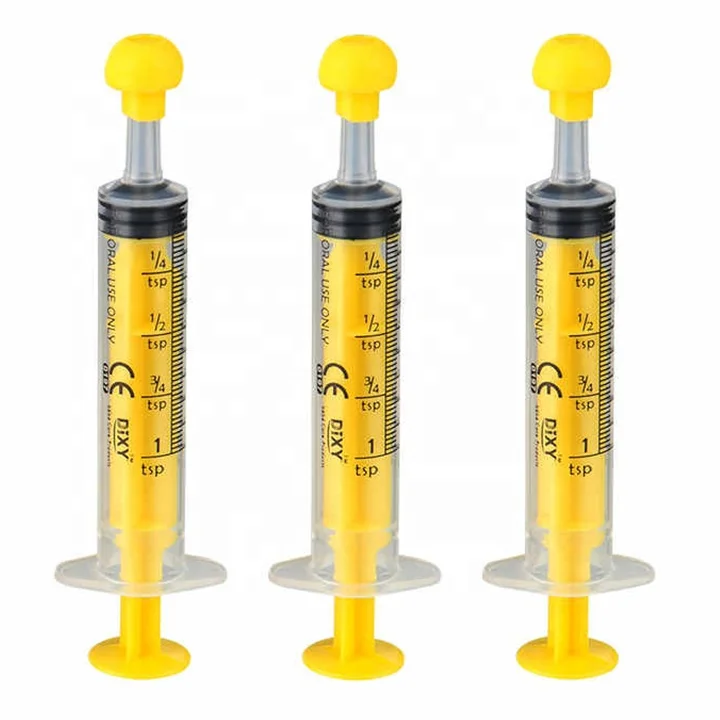 Manufacturer Cheap 5ml 10ml Veterinary Dog Medicine Dispenser Pet Feeding Syringe