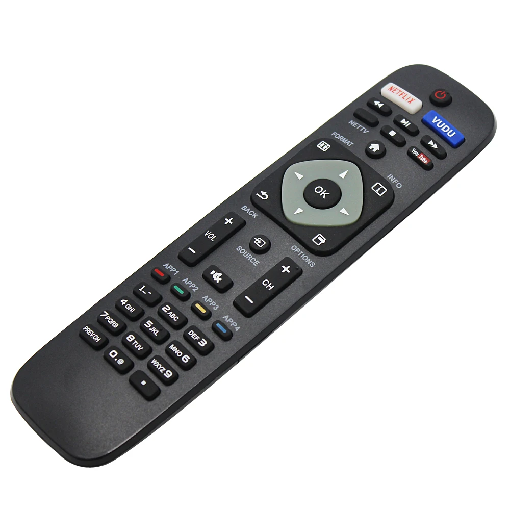 Wholesale English Version 41 Keys Universal TVs Remote Control for Philips 4k HDTV