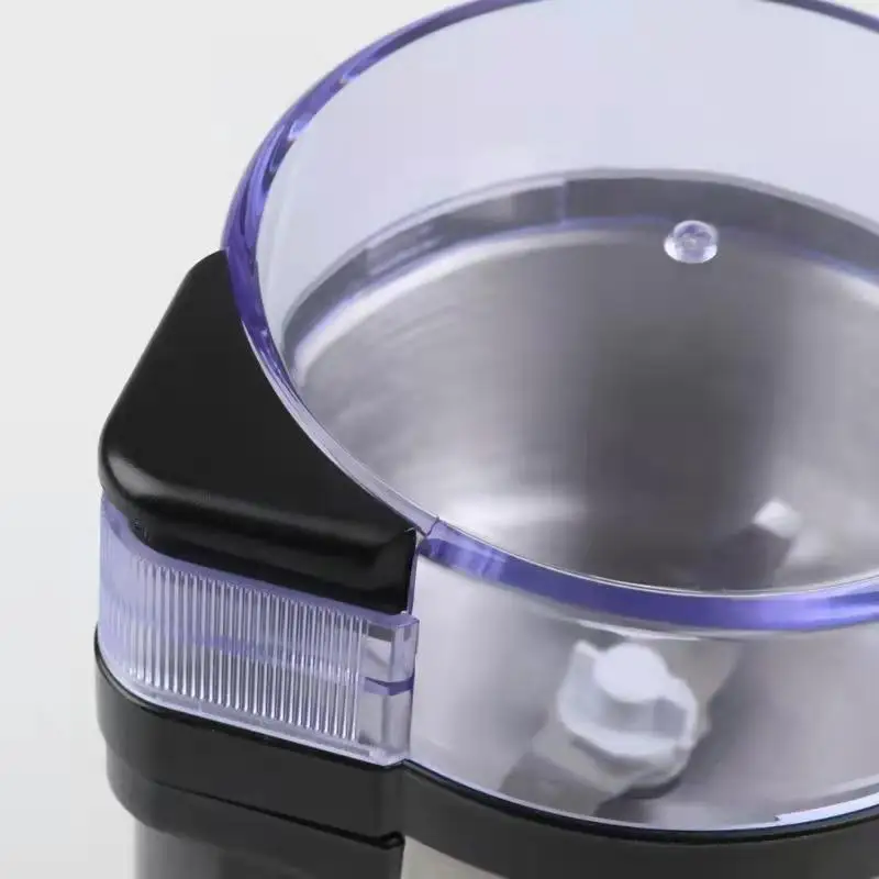 Электрическая кофемолка измельчитель из нержавеющей стали с лезвиями для зерен бобов орехов специй