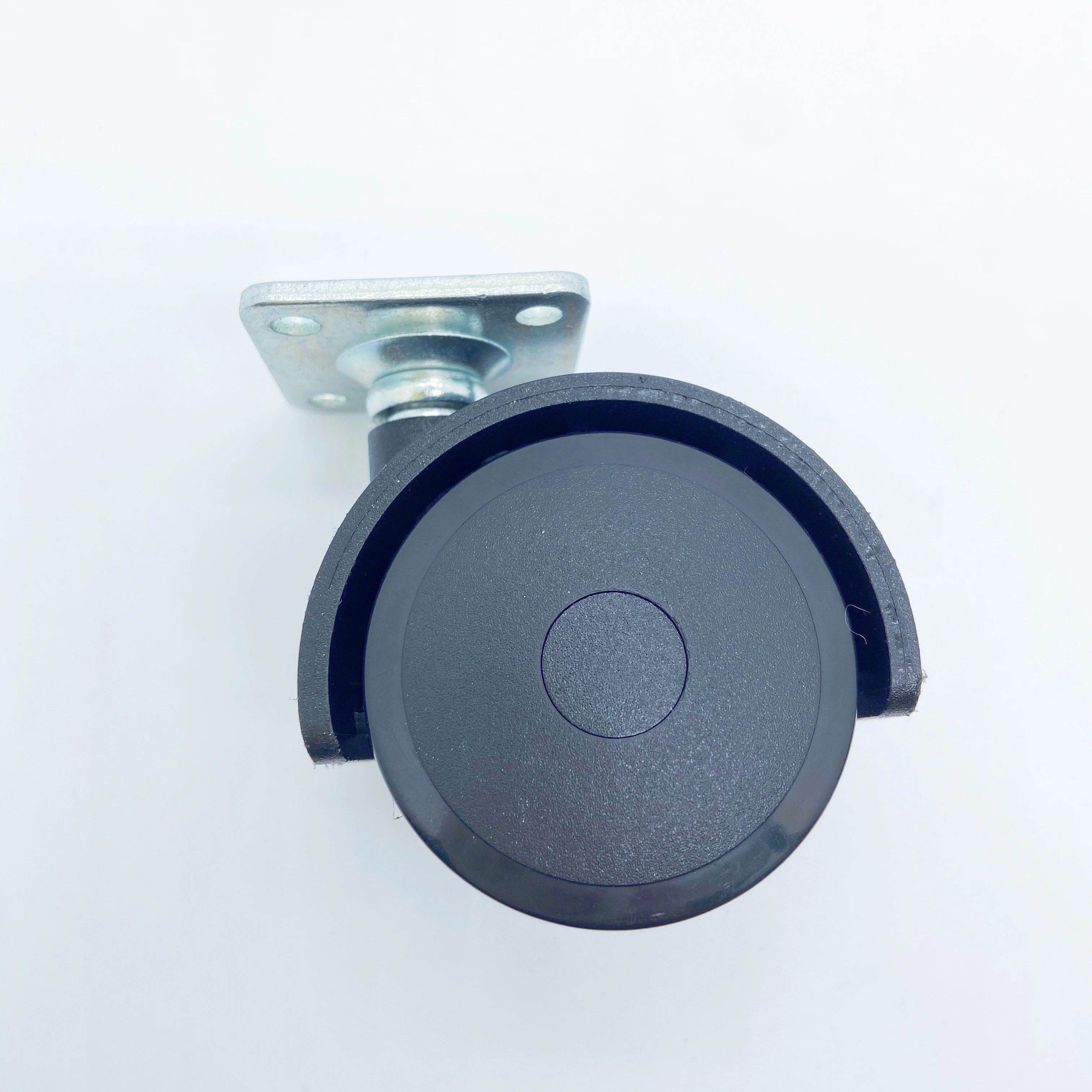 2022 High Quality Nylon Flat Furniture Caster Wheels, Extra Thick Office Chair Wheel with/without brake