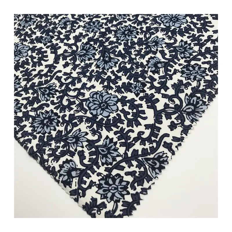 
Factory Supply Printing Viscose/Nylon/Spandex Elasticity/Softness for Stretch Satin Fabric 