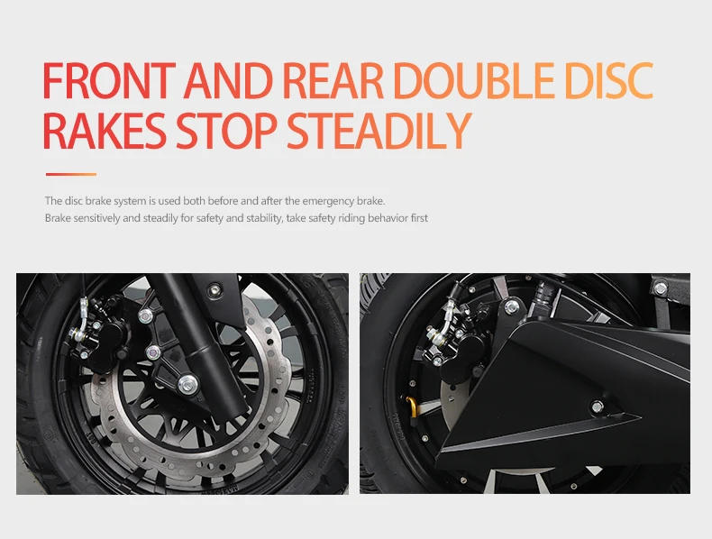 High Cost-effective Cool Body 2000W Powerful  Motor of the Adult Electric Scooter