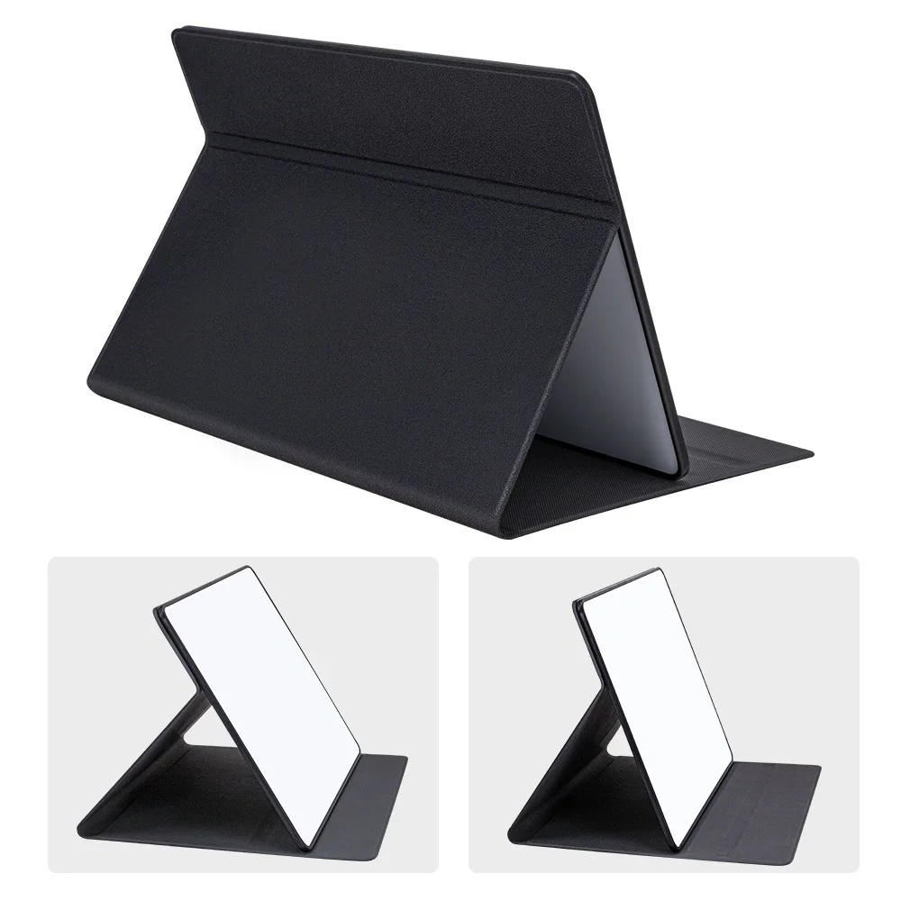 Promotional Portable Dry Erase White Board Meeting Erasable Reusable notepad foldable Magnetic whiteboard with stand