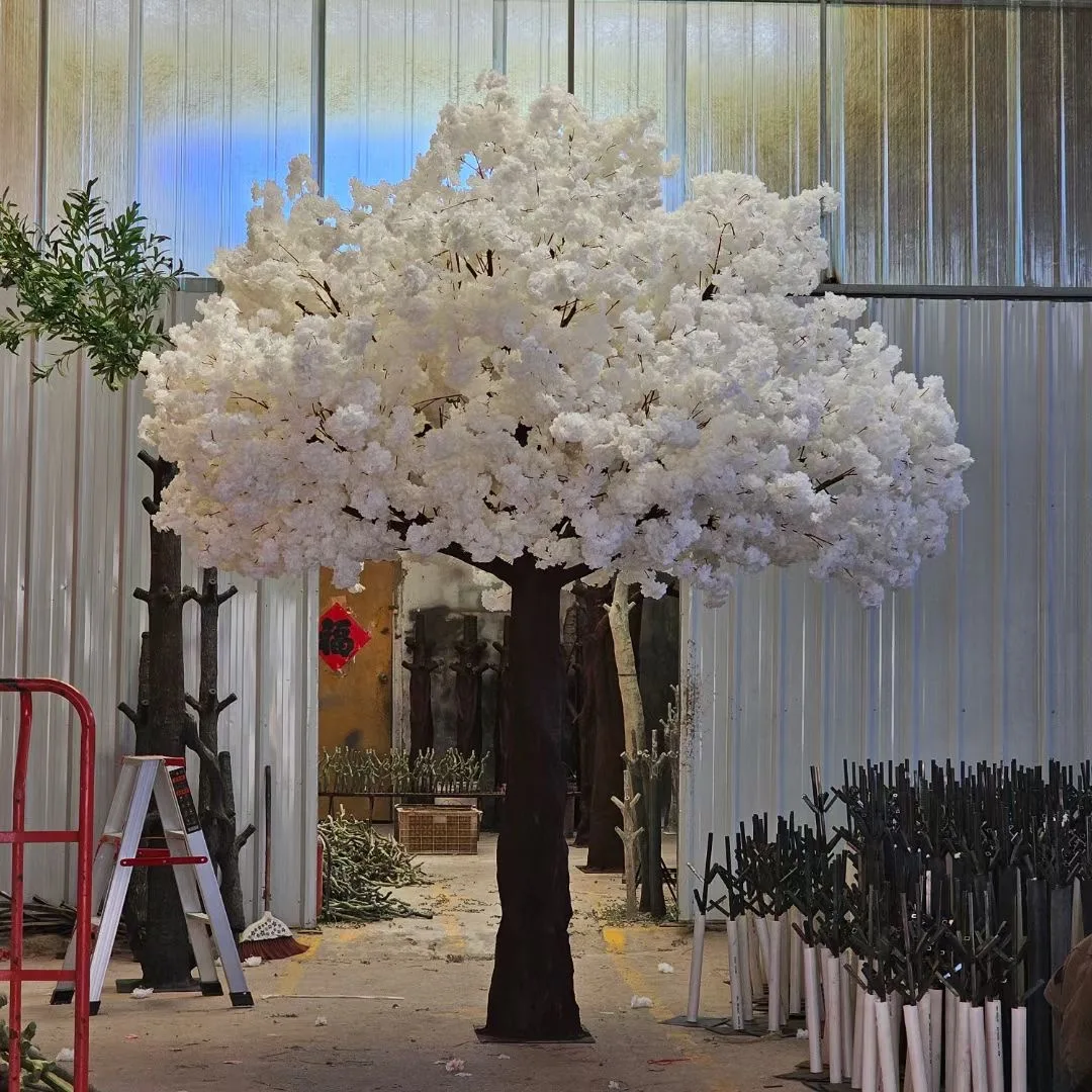 New products large flower tree 3.3m high full japanese artificial cherry blossom tree for decor