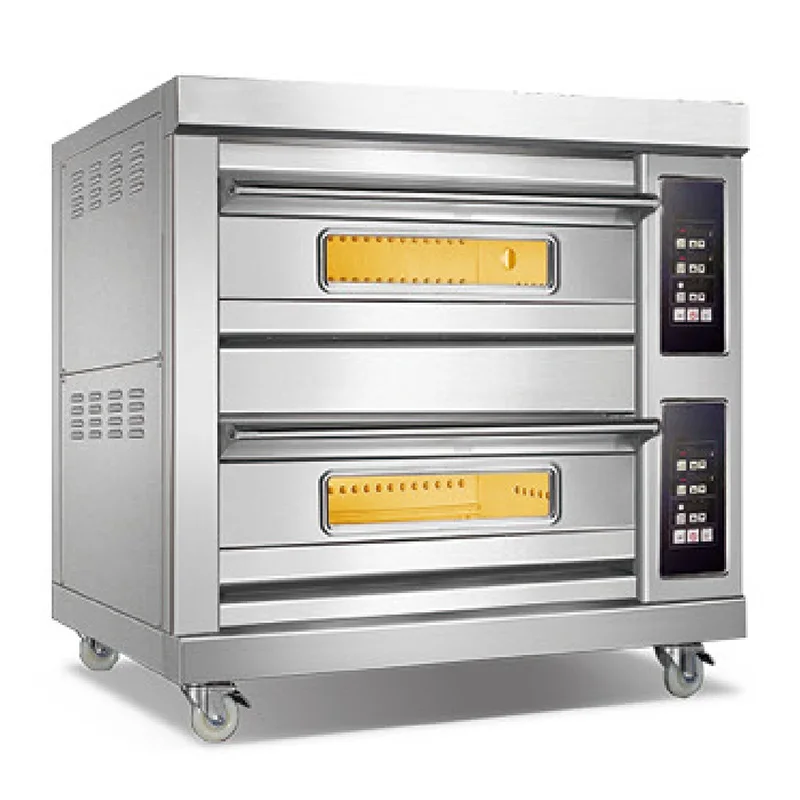 Commercial Gas Oven Automatic Pizza Oven Bread Biscuit Baking Oven for Bread and Cake