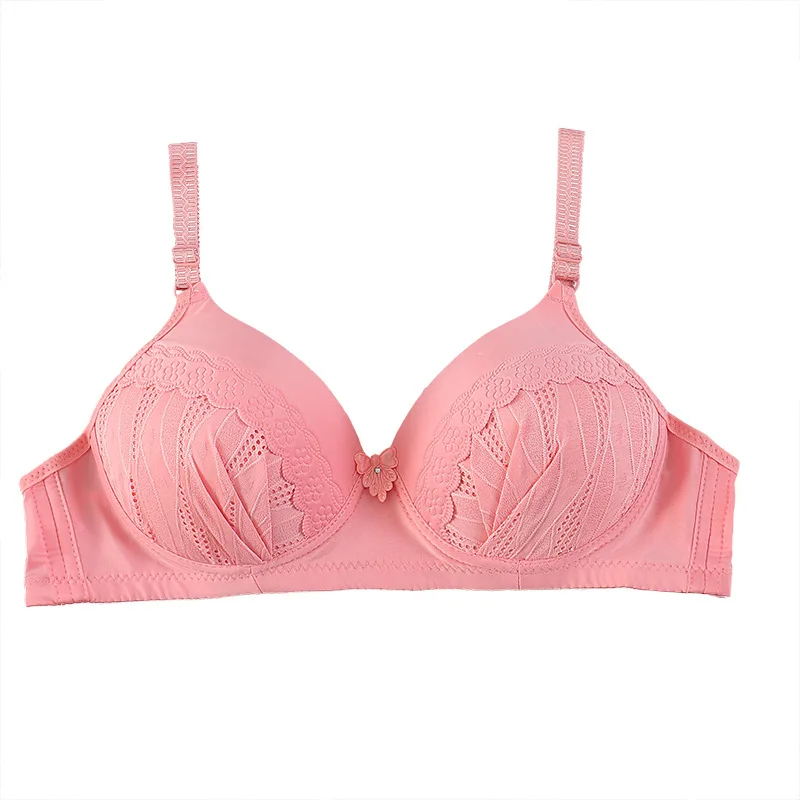 Plus Size High Quality Thin Breathable Wire Free Underwear Comfortable Push-up Women Bra Fat Women Big Size Large Sexy Bra
