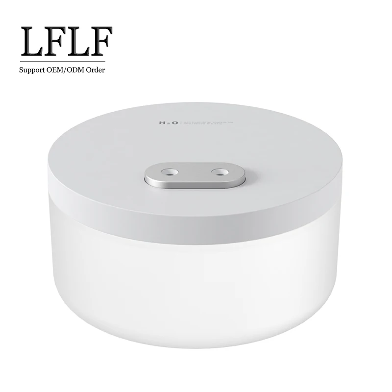 1L Double spray Air humidifier with Night light nano large mist natural evapartive and humification home appliances