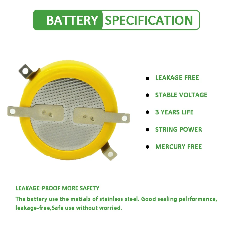 3.6V 3.7v 12mah rechargeable lithium ion battery LIR1220 LIR2016 LIR2032 LIR2025 LIR2450 LIR2477 LIR3032 LIR3048