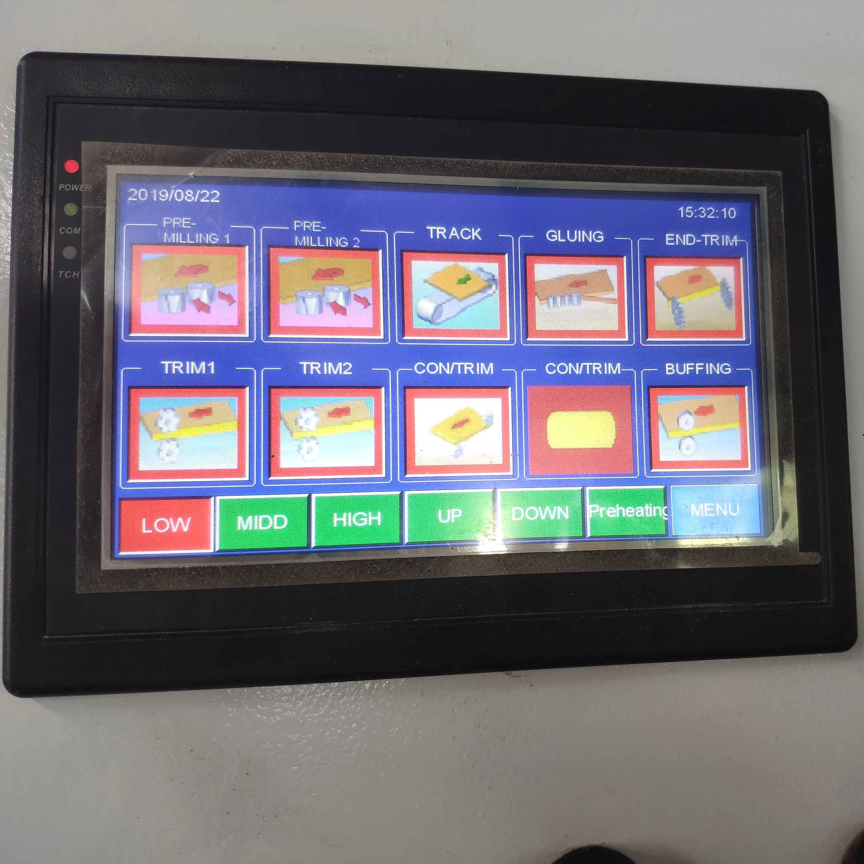 
EVOK TC-60A EDGE BANDING MACHINE 