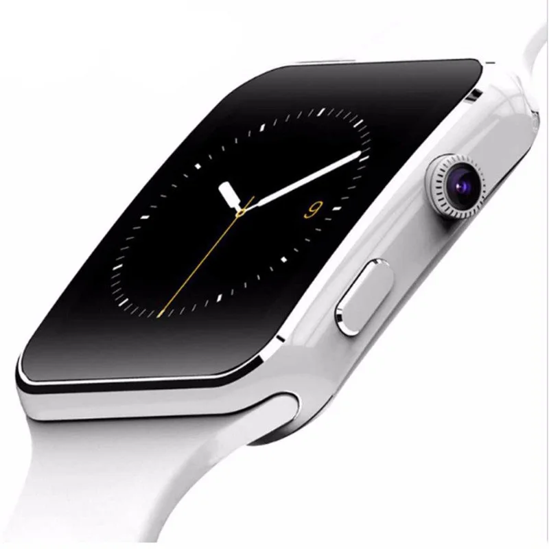 Wholesale X6 Smart watch Smartwatch with Camera BT4.0 Support Android IOS With Sim Card for iphone 12 pro max