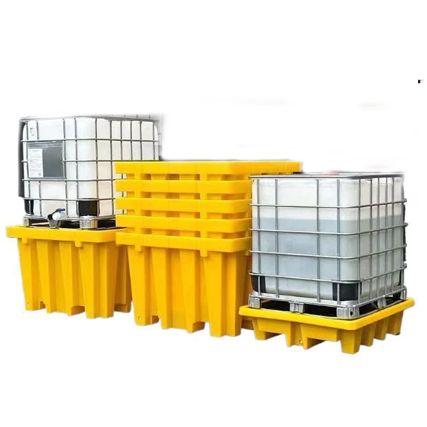 Heavy Duty Secondary Container For Oil Control Spill Container Tray Ibcs Tank Oil spill tray