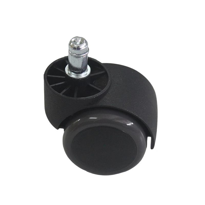 wholesale Swivel chair pulley grey-sides PVC 50mm no locking office chair PU wheels