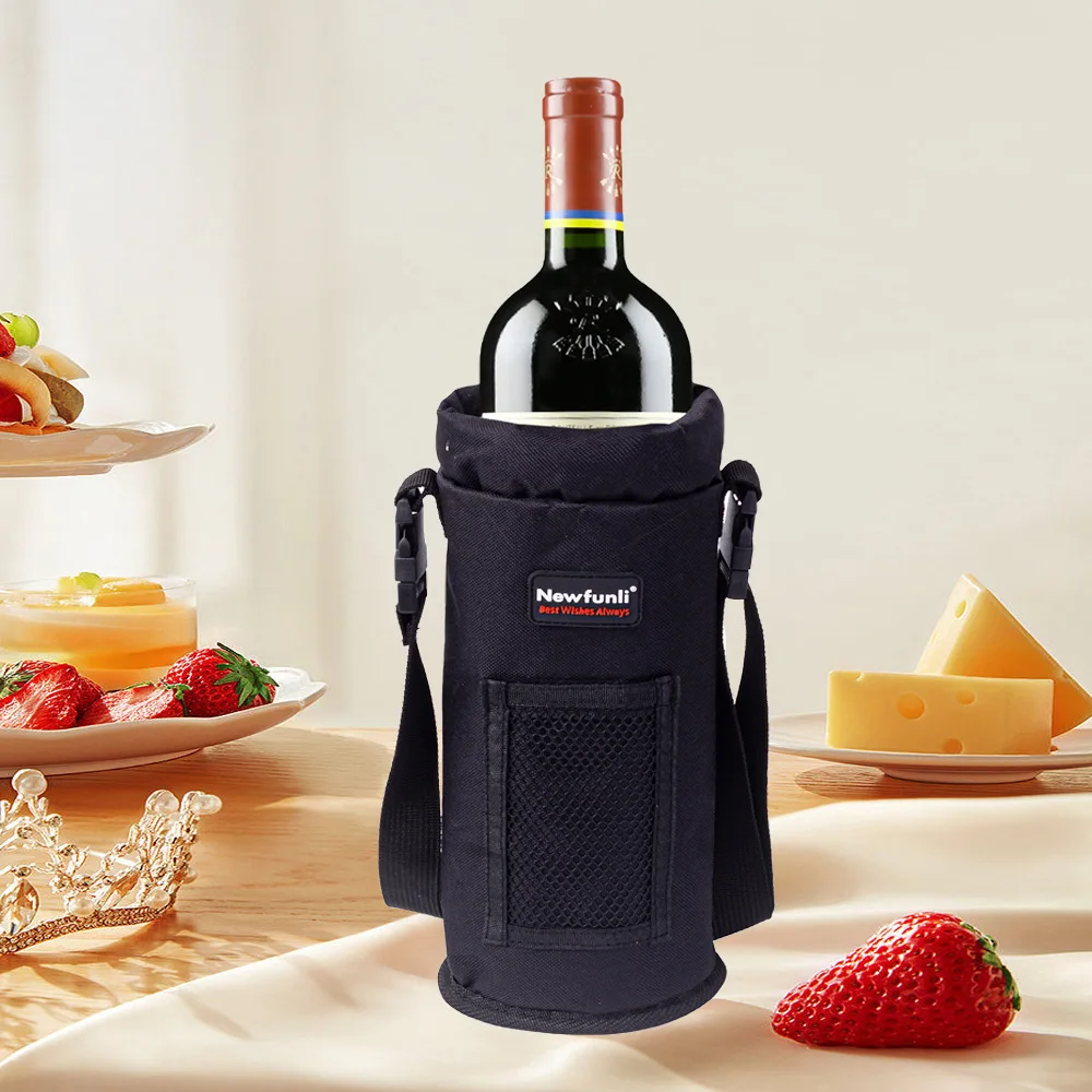 Wingtu Private Label Waterproof Oxford Picnic Takeaway Bags Wine Beer Cooler Custom Design Golf Cooler Bag