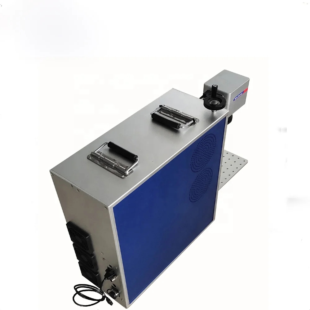 20W 30W 50W  deep engraving mopa color ipg metal steel 3d fiber laser marking machine price