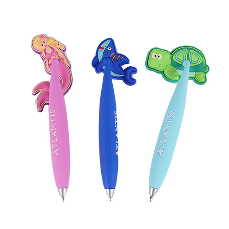 2020 gift promotional feather Logo Printed ball point 0.5 gel pen customized logo manufacturing