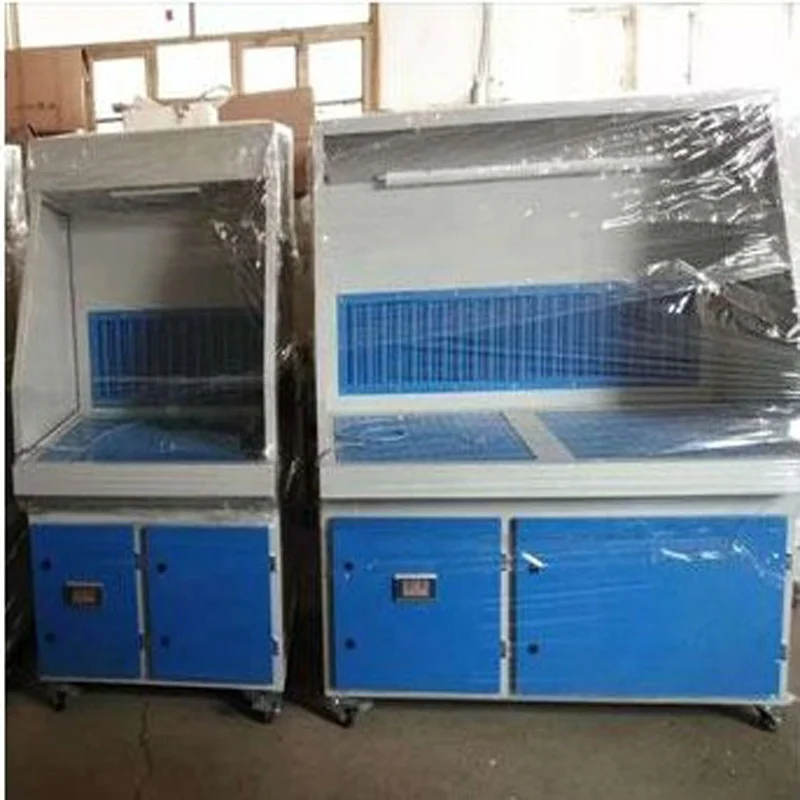 Grinding and dedusting table welding grinding worktable