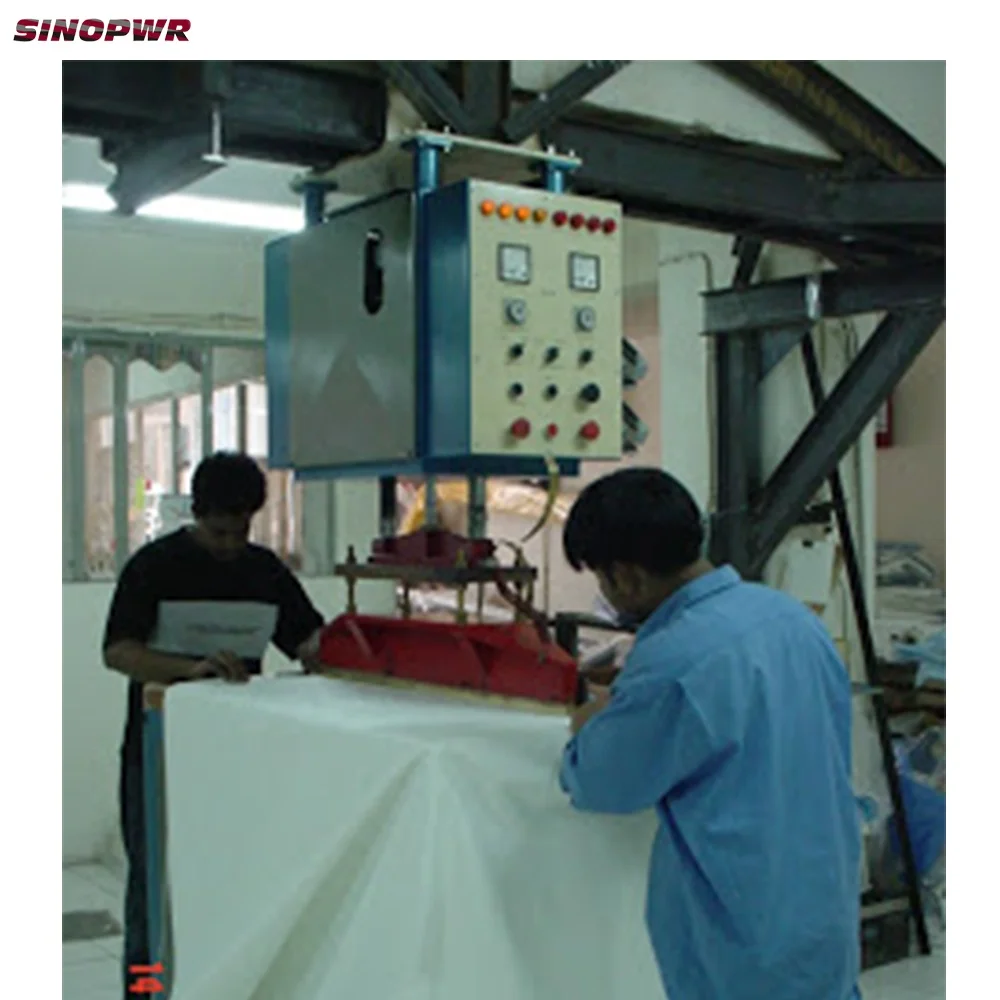 15kw automatic Pvc tent tarpaulin cover high frequency plastic welding machine