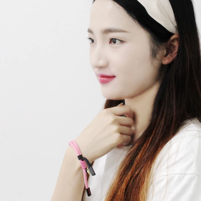 Good Quality Hardware Material Muti-layer Rope Washable Braided Bracelets