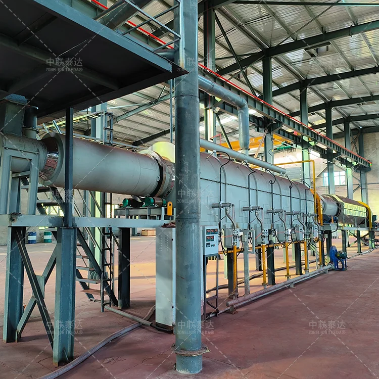 2024 Precise Temperature Control 900 Degree Spent Catalyst Activation Electrical Gas Indirect Heating Kiln