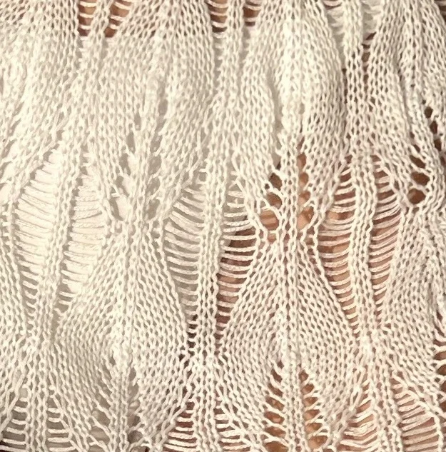 Women Summer Crochet Midi Long Skirt with Tassel Hem Hollow Out Knit Mesh Beach Bikini Swimsuit Cover Up