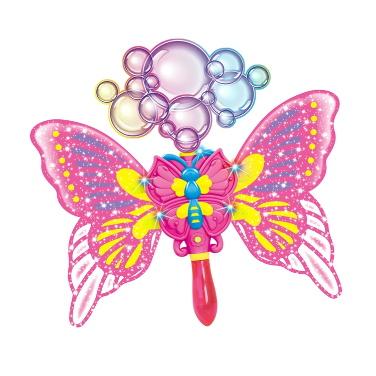 
Battery operated bubble machine toys plastic funny butterfly electric bubble toys 