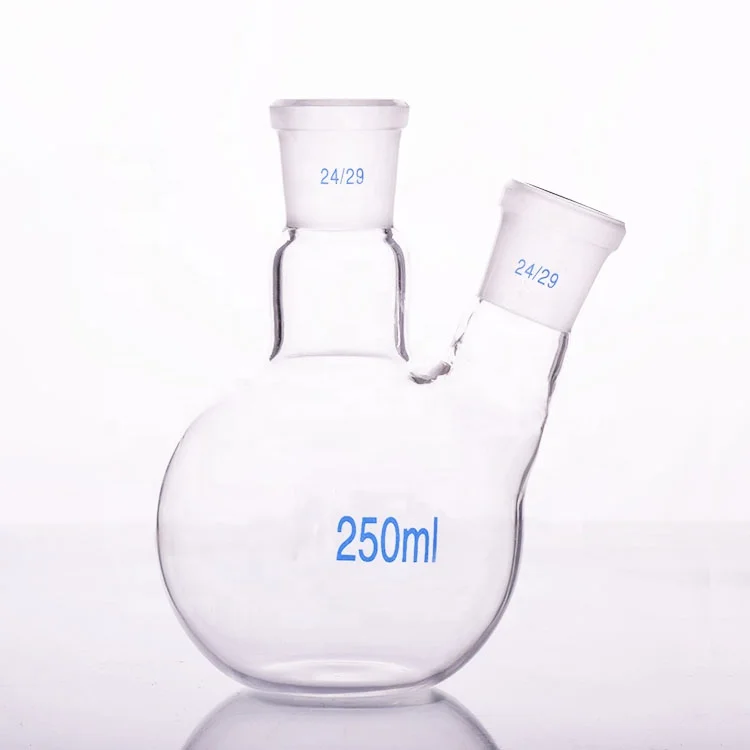 Стеклянная Круглая колба Tiandi Lab 100 мл с 3