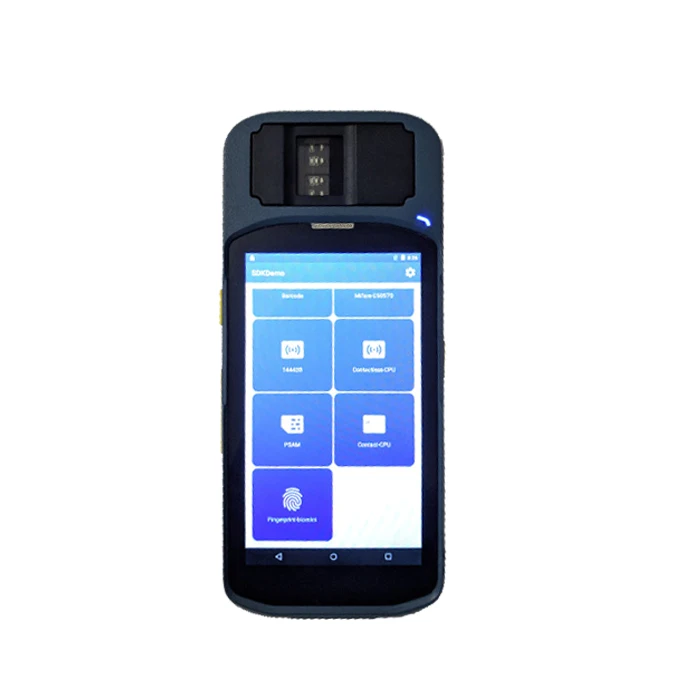 Промышленный биометрический КПК с QR-сканером кода RFID Reader