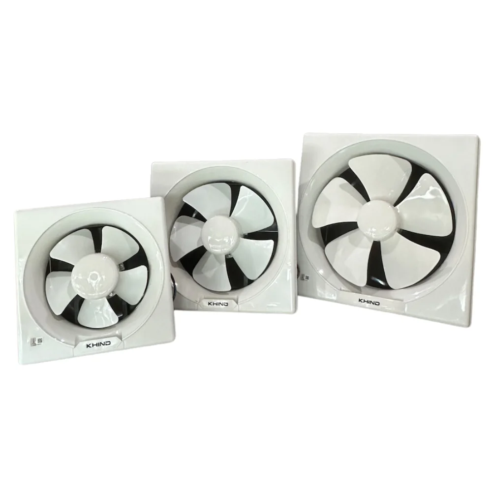 Khind 12 дюймов бытовой немой настенный вытяжной вентилятор для ванной комнаты Медный двигатель высокого качества Премиум