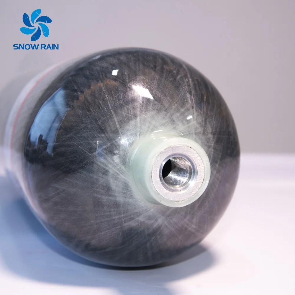 Carbon Cylinder 300Bar Pcp 6.8L Factory Sale Customize Label Pcp Bottle OEM CE Certified ISO Pcp Air Tank