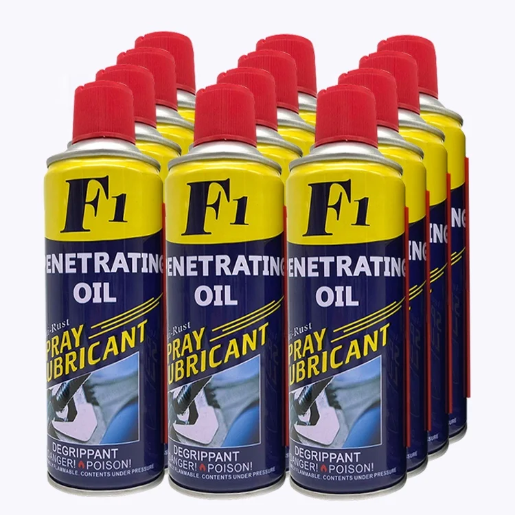 
Good Selling F1 Anti-rust Machine Motor Door Bicycle Chain Lube Lubricating Oil Spray Chain Lubricant 