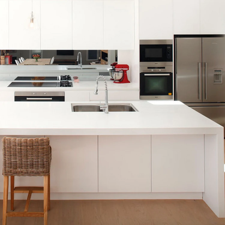 AIS_K260 l shaped modular kitchen designs lacquer kitchen cabinet poland