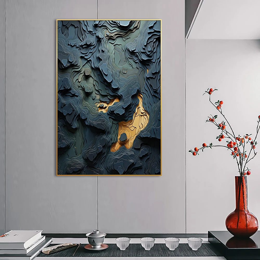 Гипсографическая карта 40 х60 см