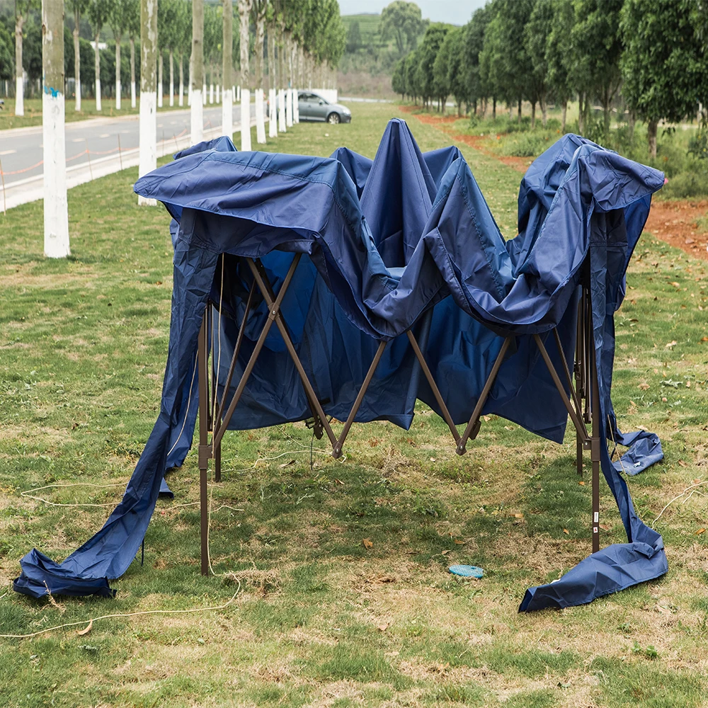 Diy Waterproof outdoor 420D oxford mesh awning tent 10x10 foldable car canopy