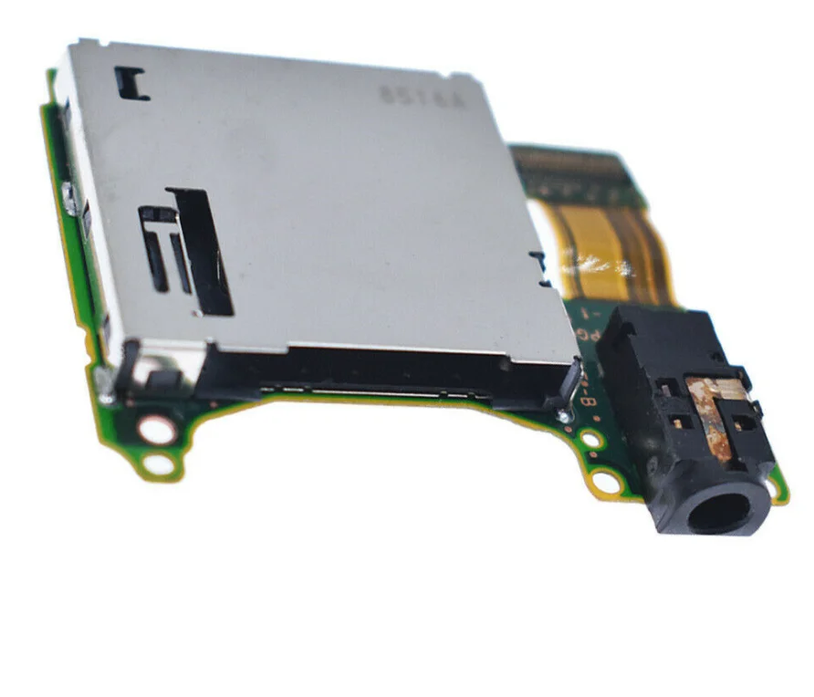 Game Slot Card Reader Socke For  NS Switch Game Console Repair Parts Game Card with Headphones Port