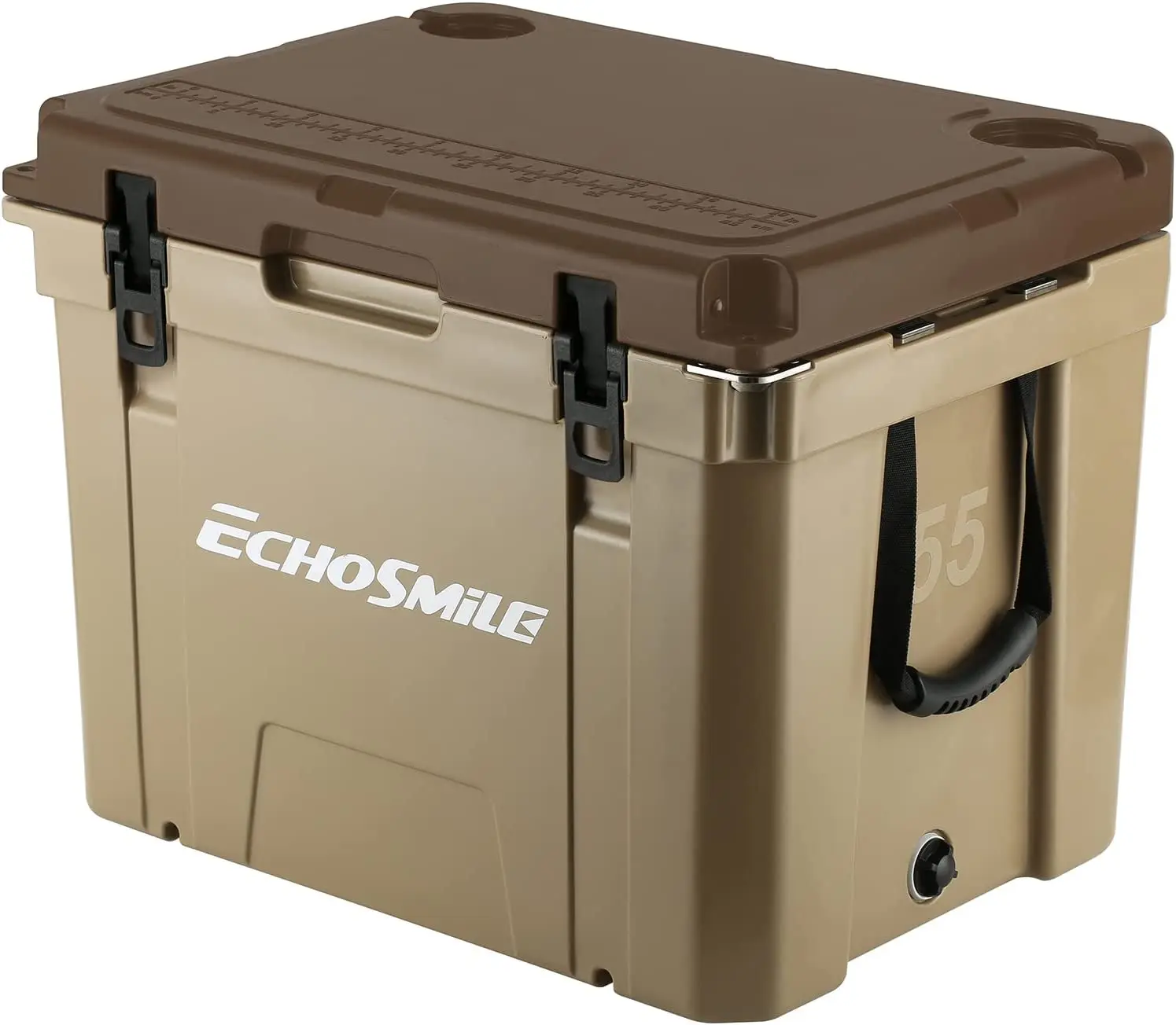 New Design Portable 55QT Cooling System Box Outdoor Camping Heavy-duty rotomolded ice chest cooler box