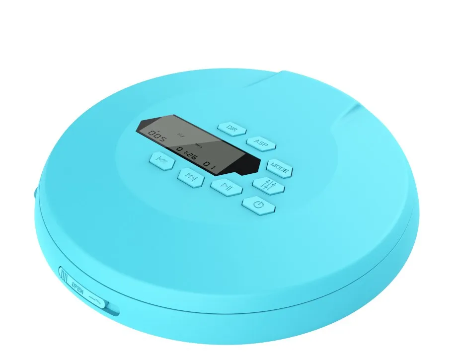 
2021 Personal CD Player DiscmanWireless Transmit to your Speaker/Headset Inbuilt Rechareable Battery With Earphone Mobile PHONE 