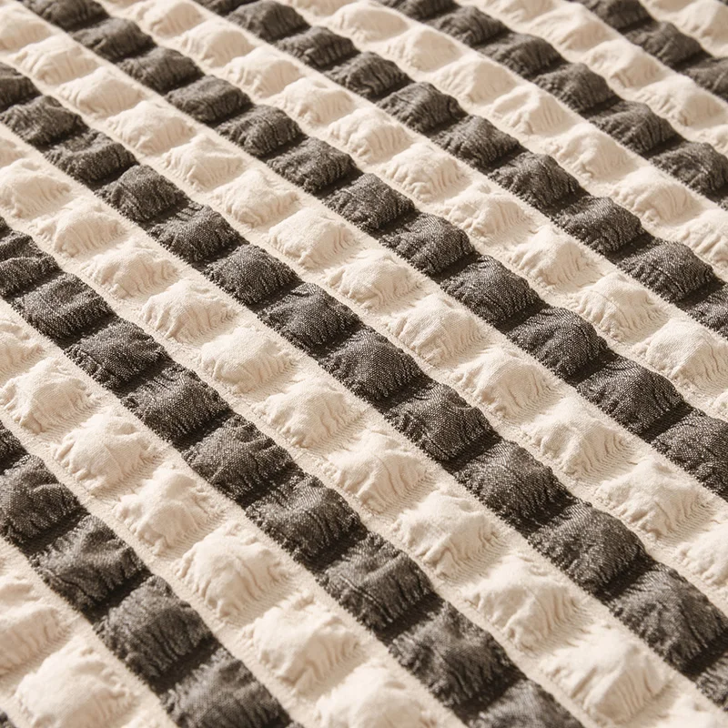 High quality protective luxury jacquard polyester strech double seat sofa cover couch