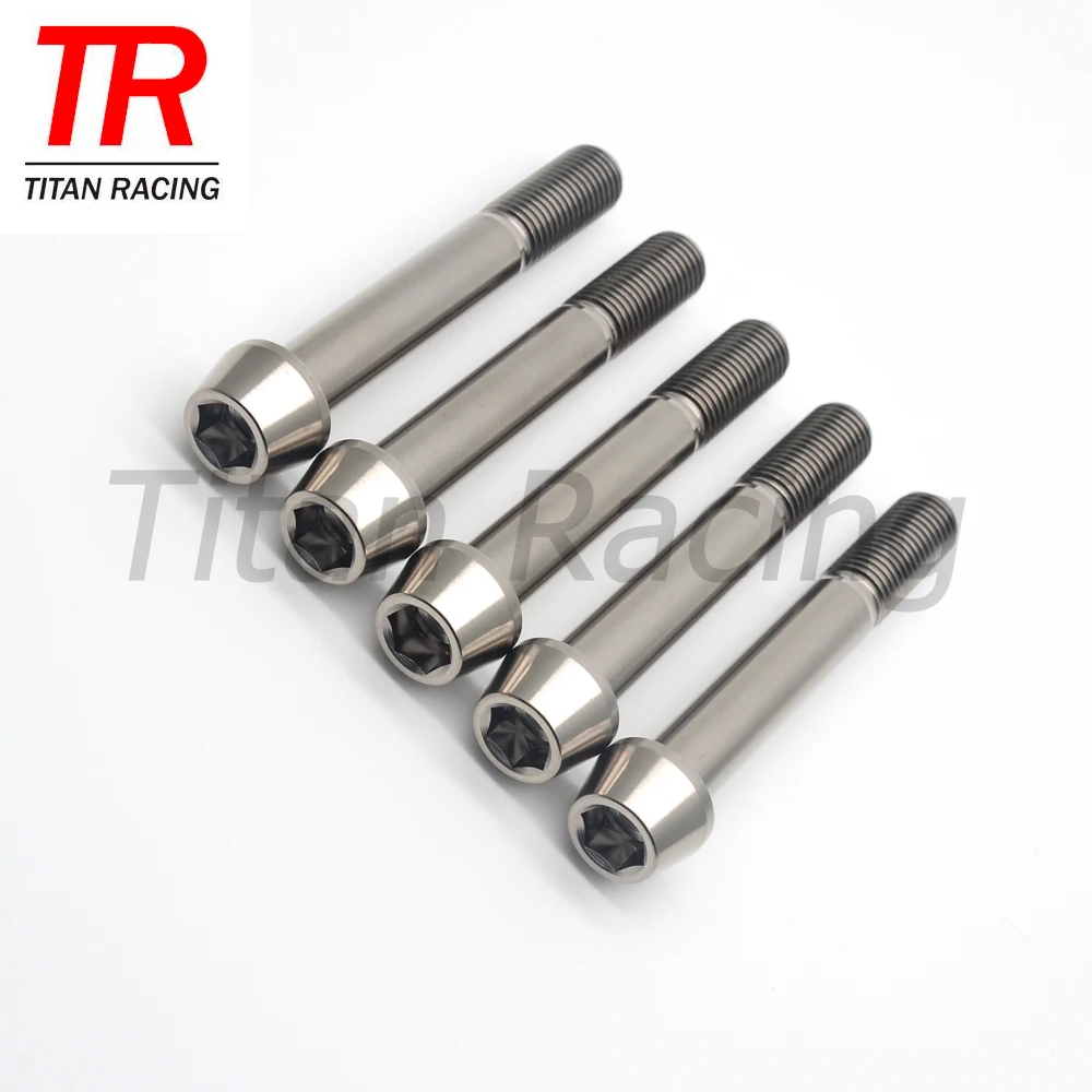 DIN912 taper M5 M6 M8 M10 gr5 titanium tapered head allen bolt for motor