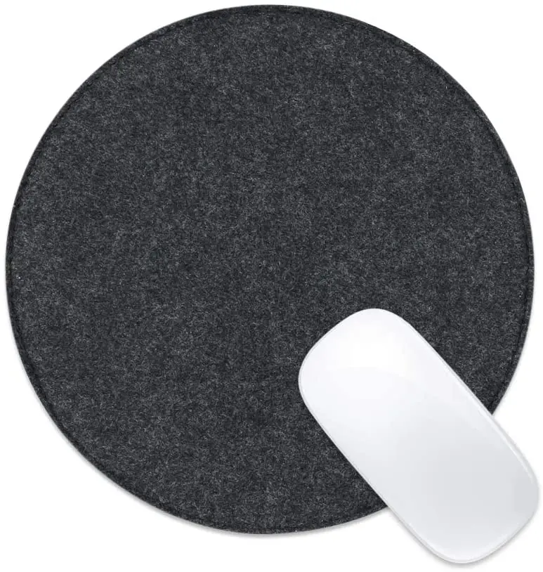 High Quality Professional Production Felt Mousepad With Anti-skid Rubber Bottom