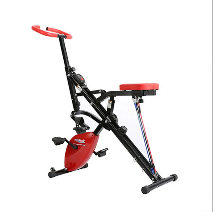 New Type Hot Sale Home Upright Total Crunch Horse Squat Assist Row N Ride Trainer Rider Horse Riding Exercise Machine
