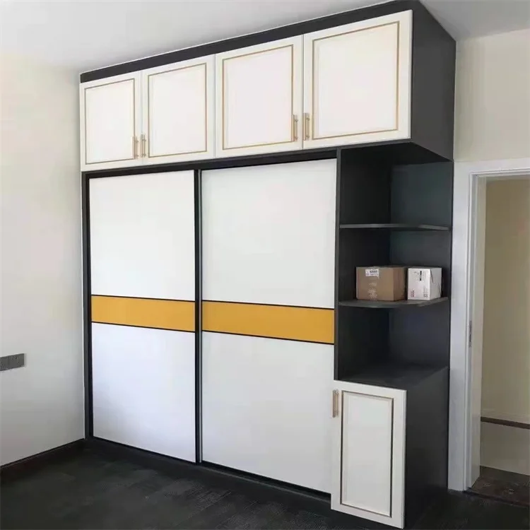 Modern custom aluminum wardrobe environmental protection waterproof fireproof durable wardrobe