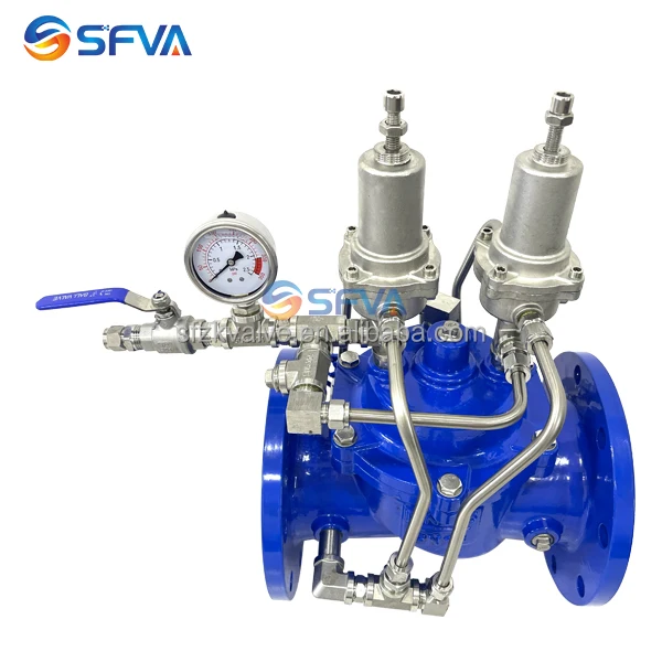 PN16 DN125 ковкий чугун предвосхищающий клапан контроля