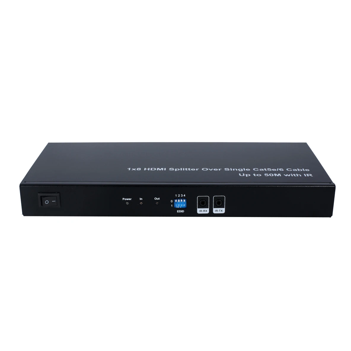 
Foxun SX-SPE108 8 ports RJ45IR Extension and EDID 1x8 HDMI Splitter over UTP x1 