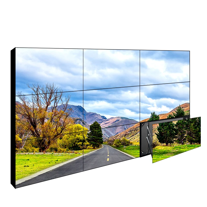 49 55 Inch 2x2 2x3 3x3 1.7mm Multi Screen Videowall Ultra Narrow Bezel Display Did Lcd Video Wall Monitors