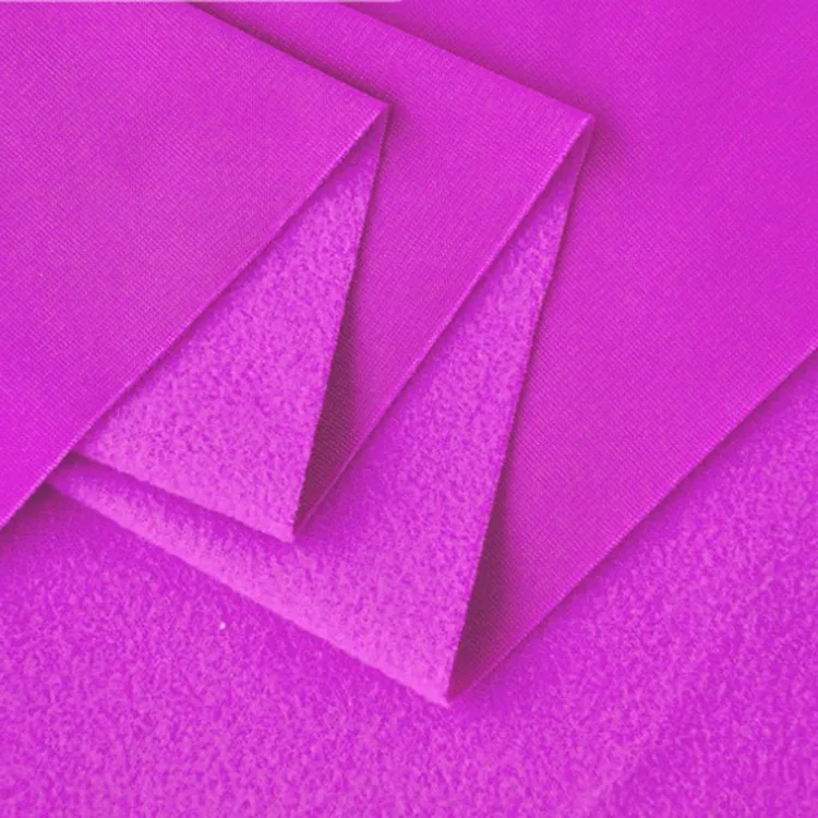 Factory Wholesale White Nebiblu Tricot Brush Super Poly Fabric 220Gsm Track Pants