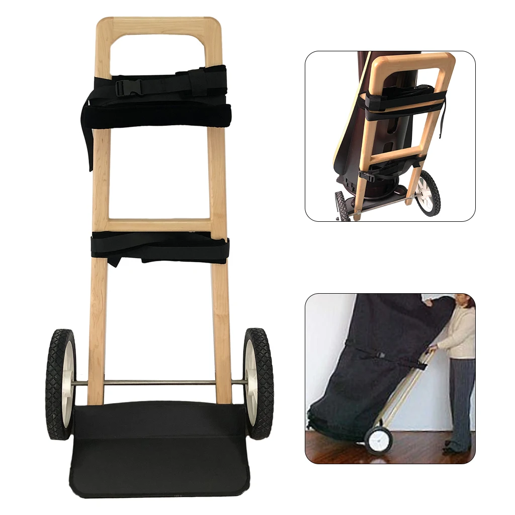 High Quality Professional Trolley With 2 Wheels 47 Strings Pedal Harp For Salvi Harp Trolley Holder Mover Etc
