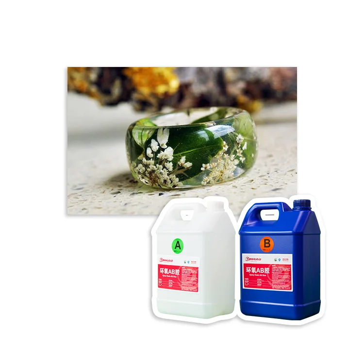 Crystal Glass Texture Transparent Resin Bracelet Crafts Clear Bubble-free Anti-yellowing Epoxy Resin for DIY Jewelry & Artwork