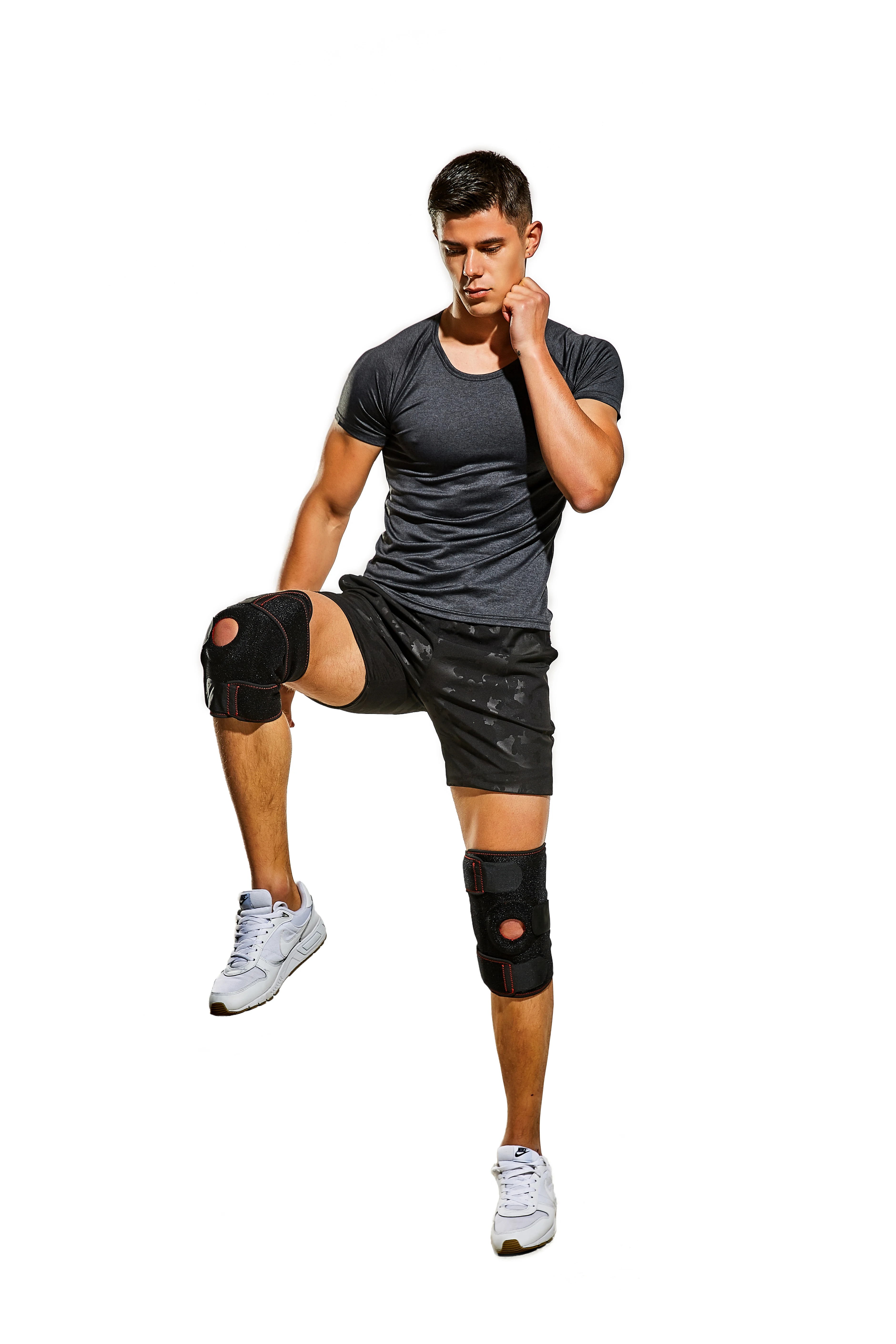 Wholesale running fitness exercise leg support protection skateboard knee pads for kids