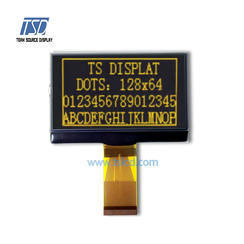  ST7567 FSTN Графический 12864 COG ЖК-дисплей FPC 128x64 матричный графический